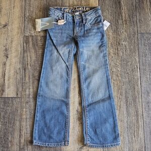 NWT Vintage 2009 Girls Size 5 Slim GAP KIDS Straight Leg Jeans